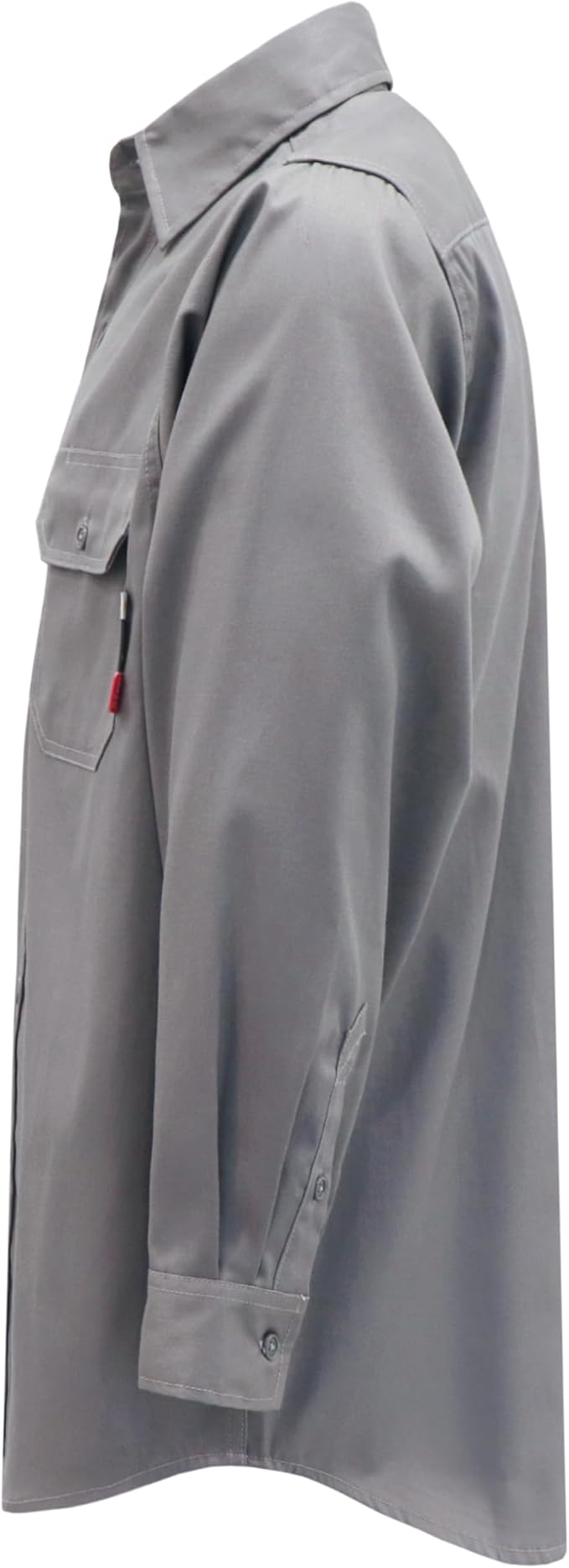 KONRECO FR Shirts for Men Fire Resistant Button Down Work Shirt 100% Cotton 6.5oz Lightweight Welding Shirts