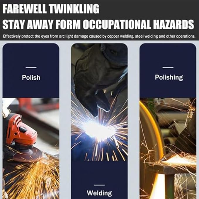 Laveberry Auto Darkening Welding Helmet, Anti-Glare UV Welding Mask for Cutting & Grinding, Detachable Face Shield, Large Viewing Welding Hood,Can Be Used for Welding and Cycling (black)