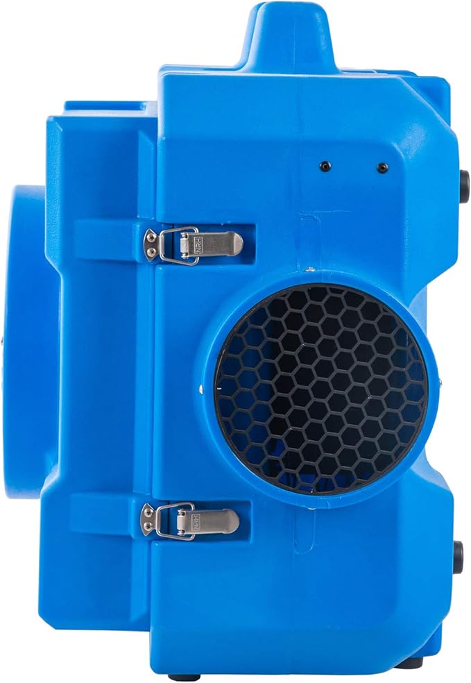 MOUNTO HEPA500 Commercial 500cfm Air Purifier Hepa Air Scrubber Negative Air Machine Roto-Molded (Blue)