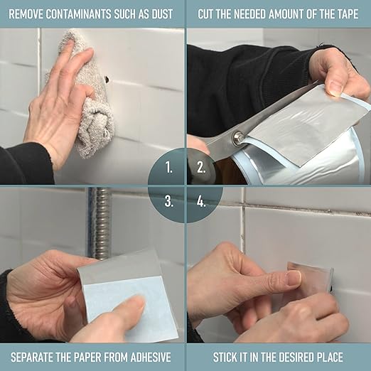 NOON'S UP Super Butyl Tape 16 ft x 4 in x 1mm (1 Pack) - Waterproof Sealing Tape | Leak Repair Weather Proof | Outdoor Waterproof Tape for Leaks | Water Sealant, Pipe