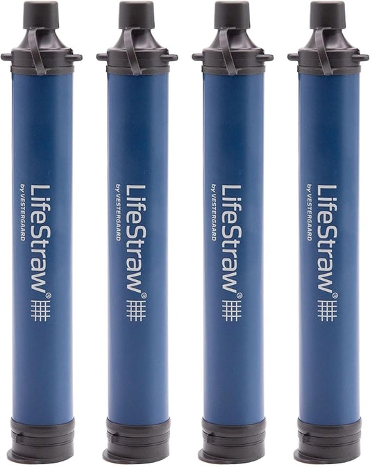 LifeStraw Personal Water Filter for Hiking, Camping, Travel, and Emergency Preparedness