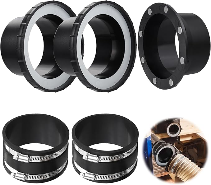 Magnetic Dust Collection Starter Kit for 4" Woodwork Shop Vacuums Dust Hose,One-to-Multi Magnetic Dust Collector System w/1PK Mag Port Connector+2Set 4” Couplers,Hookup Drum Sander Jointer Saw Planer