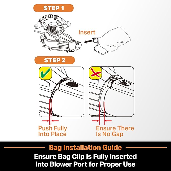 LawnMaster BV1210 Electric Blower Vacuum Mulcher 12 Amp 2-Speed Adjustment with Metal Impeller 240 MPH 380 CFM 16:1 Mulch Ratio with Collection Bag