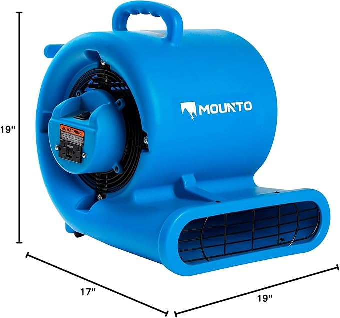 MOUNTO Water Damage Restoration Combo Package Deals (24xAir Mover, 4x Air Scrubber, 4x LGR Dehumidifiers)