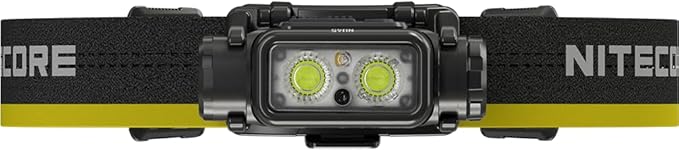 Nitecore NU45 1700 Lumen Headlamp, USB-C Rechargeable Fast Charging, Long Runtime for Camping, Running, or Work, with Auxilary White Reading Light and Red Light