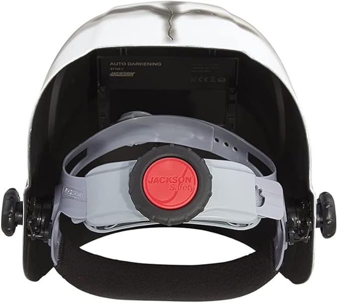 Jackson Safety Premium Graphic Welding Hood with ADF - Ultra Lightweight Auto Darkening Welding Helmet - ANSI Z87.1 (Multiple Styles)