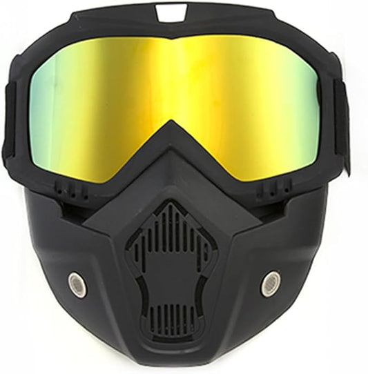 Laveberry Auto Darkening Welding Helmet, Anti-Glare UV Welding Mask for Cutting & Grinding, Detachable Face Shield, Large Viewing Welding Hood,Can Be Used for Welding and Cycling (orange)