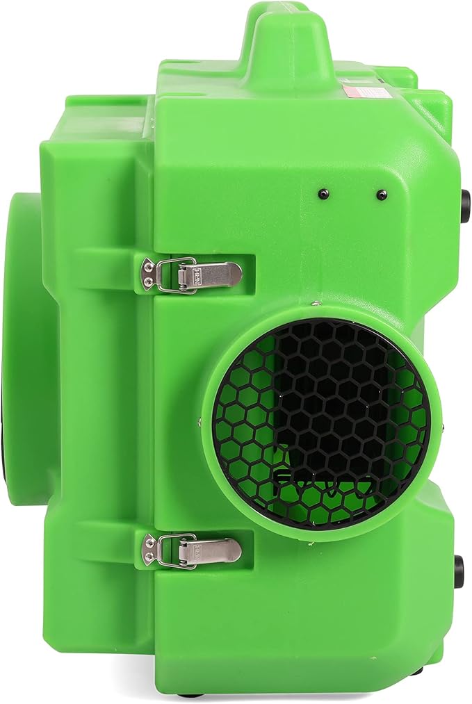 MOUNTO HEPA500 Commercial 500cfm Air Purifier Hepa Air Scrubber Negative Air Machine Roto-Molded (Green)