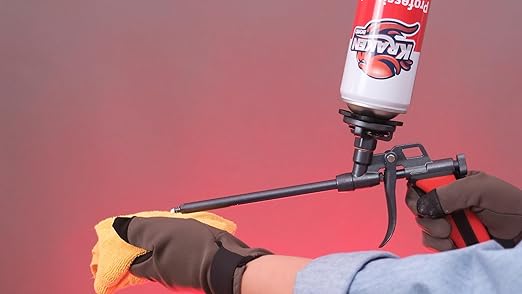 Kraken Bond Professional Expanding Foam Spray - (1x32oz) Low Expansion Polyurethane Foam Sealant Gap Filler for Holes, Gun Use, Gun&Cleaner Included - 1 Pack