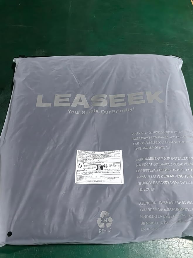 LeaSeek Leather Welding Jacket - Heavy Duty Welding Apron with Sleeve,Heat Flame Resistant Cowhide Weld Coat for Men Women.