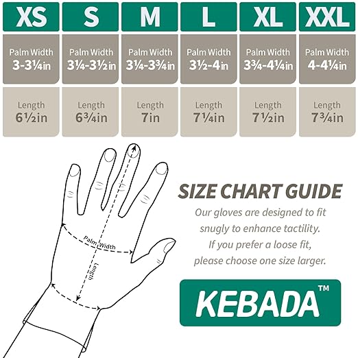 Kebada W1 Work Gloves for Men and Women, Touchscreen PU Coated Gloves with Grip, 50 Pairs Bulk Pack, Ideal for Warehouse Package Handling, Construction, Gardening, Gray XX-Large