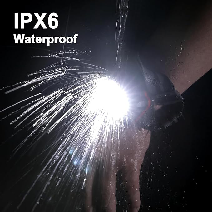 klarus HM1 IPX6 Waterproof Rechargeable Headlamp with Motion Sensor, 70 Hours Long Battery Life, Full Charge in 2.5 Hours, 440 Lumens Consistent Output, Shock and Drop Resistant