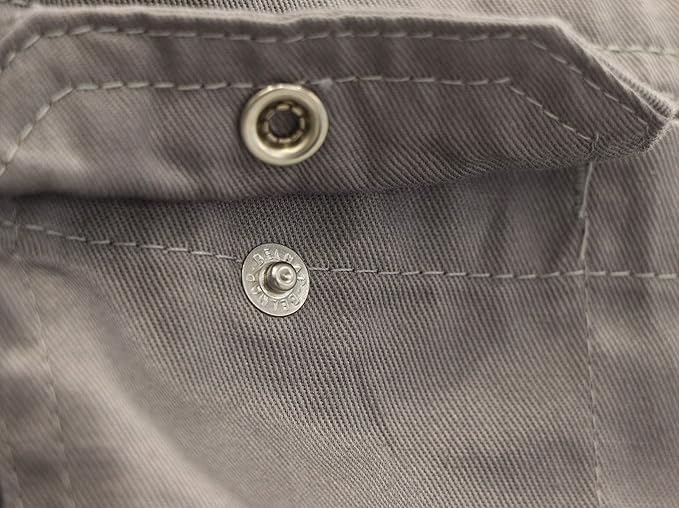 KONRECO FR Shirts for Men Fire Resistant Button Down Work Shirt 100% Cotton 6.5oz Lightweight Welding Shirts