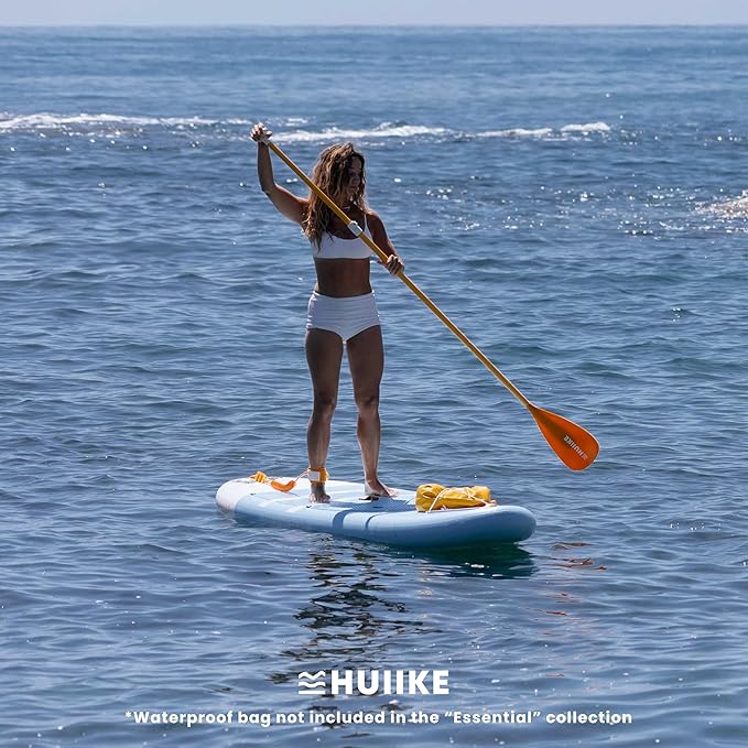 Inflatable Paddle Board for Adults with Accessories Included, Oar, Fins, Pump. Stand Up Paddleboard Great Stability and Resistance. 10’ x 33" x 5.9", Maximum Load 286 lb