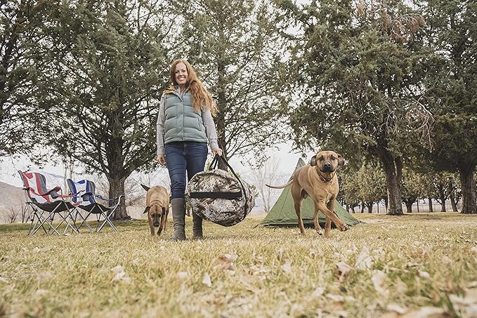 North Star Sports Foldable Duffle Bag for Travel, Gym & Outdoor Camping | Tough and Packable Sport Equipment Bag & Gear Organizer | Heavy Duty Large Duffel Bags for Traveling